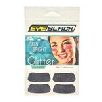 Eyeblack Black Softball Glitter Eye Black Strips, 2 Pair