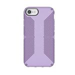 Speck Products Presidio Grip Case for iPhone 8 (Also Fits 7/6S/6), Aster Purple/Heliotrope Purple