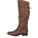 BareTraps Womens Yanessa Almond Toe Knee High Fashion Boots, Taupe, Size 5.0