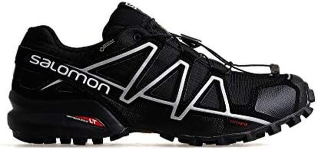 Salomon Men's Speedcross 4 GTX Trail Running Shoe Black, 14 US