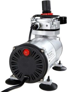 Timbertech Airbrush Kit with Compressor – Portable Painting Set