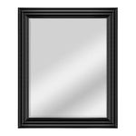 MCS 22 by 28-Inch Beveled Mirror, 28 by 34-Inch, Ridge Finish, Brushed Black