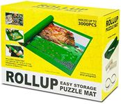 Tradeopia Roll Up Puzzle Storage Mat for up to 3000 Pieces, Jigsaw Puzzle Storage Mat, Premium Felt Puzzle Storage Mat, Puzzle Accessories, Premium Puzzle Storage