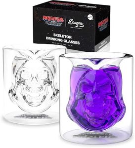 Dragon Glassware MOTU x Skeletor Drinking Glasses, Set of 2