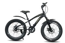 The Faster Jaguar Gold Cycle 20T with (SEMI-Assembled) for Boys and Girls Ideal for Age Group 5-8 Years,Frame: 10.5 Inches