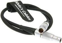 Alvin's Cables Teradek Bond Power Cable via ARRI Alexa Camera 2 Pin Male to 2 Pin 45CM