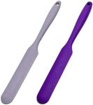 2X Multifunctional Jar Scraper – Versatile Tool for Kitchen Safe and Durable Kitchen Scraper Set Splatypus Jar Spatula, Gray+Purple