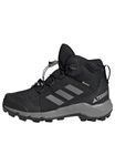 adidas Terrex Mid Gore-TEX Hiking Sneaker, Charcoal, 4.5 UK Child