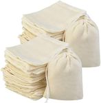 200Pcs Cotton Drawstring Bags, Reus