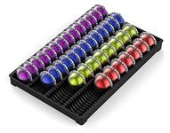 EVERIE Coffee Pod Storage Holder Drawer Insert for Counter Compatible with Nespresso Vertuoline Capsules, NCT04