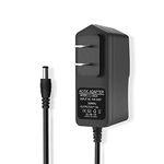 6V 2A AC Adapter 12W DC Power Supply, 5.5 x 2.1/2.5mm DC Output Port, 100V-240V 50-60Hz AC to DC 6V 2A (2000mA) Converter for Mini Fan, Speaker, CCTV Camera, Routers and More 6V 2A Devices