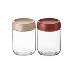 Hniuyun 2 pack 16oz Wide Mouth Glass Jars with Screw Lids for Sealing,Overnight Oats, Salad Dressing, Spice, Candies, DIY Projects, Reusable Food Storage Containers