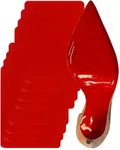 CZBYXA12 Red Bottom Shoe Sole Protector,Sole Guard - Non-Slip Shoe Pads | Compatible with Christian Louboutin Heels | Smooth Surface Traction | Scratch Prevention(6"x4.5" 8Pcs)