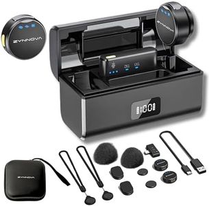 Zynnova Microfono Inalambrico Solapa, 14X SOUNDPRO Set, Receptor USB Tipo C, Cancelación de Ruido ENC Pro, Modo Reverb, 400mAh +26h hasta 100m, Hi-Fi Audio