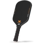 JOJOLEMON Pickleball Paddles, Raw Carbon Fiber Rackets with 16mm Power Polymer Core, Pickleball Paddle Built for Power and Precision, USAPA Approved