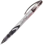 Staples OptiFlow Rollerball Pens, Fine Point, Black, 1 Dozen