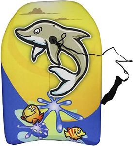 64cm Boogie Board Bodyboard tavola da surf galleggiante bambini guinzaglio & guinzaglio spina, Delfino