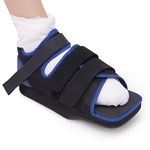 Post-op Shoes for Broken Toe Lightweight Orthowedge Shoes Medical Orthopedic Foot Brace Off-Loading Healing Shoe for Foot Surgery (L)