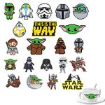 21Pcs 5D Diamond Painting Stickers Kits Easy to DIY,Creative Diamond Art Mosaic Sticker Craft by Numbers Kits and Adult Beginners (Star wars)