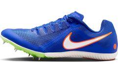 Nike Zoom Rival Multi Track & Field Multi-Event Spikes Men's Shoes, Blue/Safety Orange/White, 12