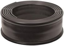 Suncast 20 ft. Plastic Landscape Edging Roll for Garden, Flower Beds, and Lawn, Black, 5-inch