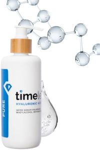 Timeless Skin Care Hyaluronic Acid 100% Pure Serum - Hydrating Face Serum for Personal Care - Fragrance-Free Hyaluronic Acid Serum for Skin Care - 8 Fl Oz