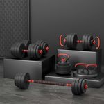 Everfit 40kg Adjustable Dumbbells S