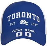 generic Toronto Custom Personalized Hat,Toronto Adjustable Cap,Toronto Sports Stylish Sun Hat,Common Costume Accessories,Nice Gift for Sports Fans!, Small-Large