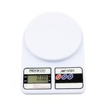 Ant Esports AEKS100 Kitchen Weighing Machine/Food Scale for Health, Fitness, Shop,Home Baking & Cooking with Large LCD Display,Tare Function, OverLoad Indicator, Weigh Up to 10Kgs, 30 Months Warranty