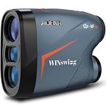 AOFAR GX-6F PRO Golf Rangefinder with Slope on/Off, Flag Lock with Pulse Vibration, 600 Yards for Distance Measuring,Range Finder Golf with Continuous Scan, High-Precision Accurate Gift for Golfers…