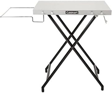 Cuisinart CPT-2110 Fold 'n Go Prep Table & Grill Stand, Portable Outdoor Food Prep Station for Patio, Camping & Tailgating, 24" x 20"