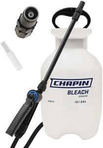 Chapin International Chapin 20074 1-Gallon Bleach Sprayer with Spray Shield, with Bonus, Transulent White