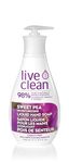 Live Clean Sweet Pea Moisturizing Liquid Hand Soap, 500 ml (Pack of 4) Packaging may vary