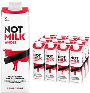 NotMilk Whole Plant-Based Milk, Shelf-Stable, Lactose-free, Vegan, Non-GMO 8 FL Oz, 12-PACK