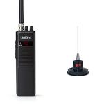 Uniden PRO401HH 40 Channel CB Radio (4W) + K40 Model K-30 35" CB Antenna (300W) Bundle