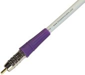 Blue Jeans Cable LC-2 Double-Shielded Low Capacitance Subwoofer Cable, 6 Foot, White