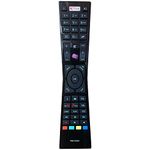 Replacement compatible for jvc rm-c3231 remote control, pre-programmed, compatible jvc remote control SMART 4K LED TV RMC3231 LT-32C670 LT-32C661 LT-24C660 LT-24C661 LT-32C660