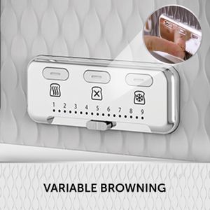 Breville 4-Slice Toaster – Curve Collection, White