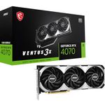 MSI Geforce RTX 4070 Ventus 3X 12G Oc Gddr6 192-Bit Gaming Graphic Card - Pci_E