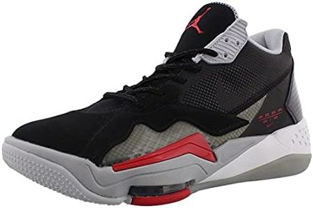 Nike Men's Jordan Zoom '92 Basketball Shoe, Black University Red Anthracite Sky Grey, 10 UK