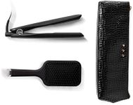 ghd Gold Hair Straighteners Gift Set – Amazon Exclusive with Paddle Hair Brush & Heat Resistant Bag, Professional Hair Styling for Smooth, Sleek, Shiny Results, All Hair Types (UK Plug)