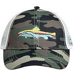 EDTREK Elite Youth Performance Mesh Hat - Boys Girls Hunting Hat and Fishing Hat, Woodlands Camo, One Size