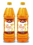 Swarajya India TIL JYOTI Lamp Oil | Sacred Aroma for Spiritual Rituals | 900 ml (Pack of 2)