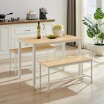 SumKea 3-Piece 4 Bar 2 Dining Bench