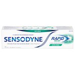 Sensodyne Rapid Relief Daily Sensitivity Toothpaste, Plaque and Tartar Remover for Teeth, Fresh Breath, Prevents Cavities, Extra Fresh, 75 mL (Packaging May Vary)