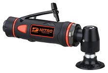 Dynabrade (DS32) 2" (50 mm) Diameter Right Angle Disc Sander | 1/4" Collet, 0.3 hp 18000 RPM Pneumatic Motor | Includes 2" Locking-type (R-type) Disc Pad