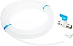 Cash Acme ICE Maker Connection Kit Angle Stop, White