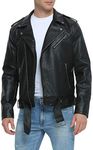 Fahsyee Leather Jackets for Men, Fa