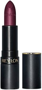 Revlon Lipstick, Super Lustrous The Luscious Mattes Lip Stick, High Impact with Moisturizing Velvety Formula, Matte Finish, 021 Black Cherry, 0.74 Oz