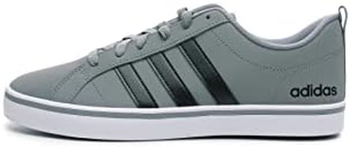 adidas Men's Vs Pace Sneaker, Grey Grey Core Black Footwear White 0, 9 UK